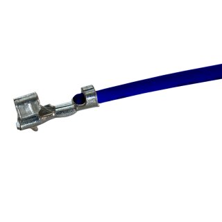 Litze mit einem Crimpkontakt für JST-PH Buchse, UL1571, AWG 28, 30 cm, blau