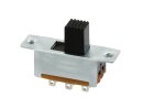 Mini Schiebeschalter 30 V 1A DPDT Chassismontage