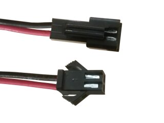 Kabelset der Serie JST SM mit je 15 cm Kabel 2 polig, AWG 26, UL1007