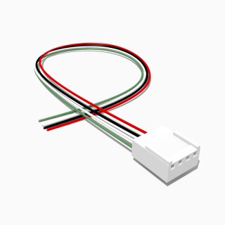 KF 2510 Buchse mit 15 cm Kabel, 4 polig, AWG 24, UL1007