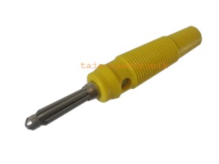Laborstecker 4 mm Gelb