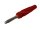 Laborstecker 4 mm Rot