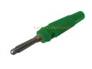 Laborstecker 4 mm Grün