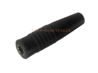Laborkupplung 4 mm Schwarz