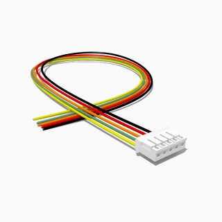 JST PH Buchse mit 20 cm Kabel, 5 polig, AWG 28, UL1571