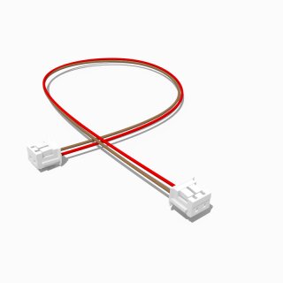 Kabel mit zwei JST ZH Buchsen 20 cm 2 polig, AWG 30, UL1571