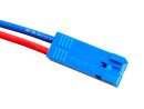 AMP DUBOX Buchse mit 15 cm Kabel, 2 polig, AWG 26, UL1007