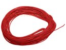 10 m Litze AWG 30 rot UL1571