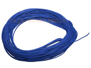 10 m Litze AWG 30 blau UL1571