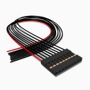 Harwin M20 Buchse mit 50 cm Kabel 9 polig, AWG 28, UL1571