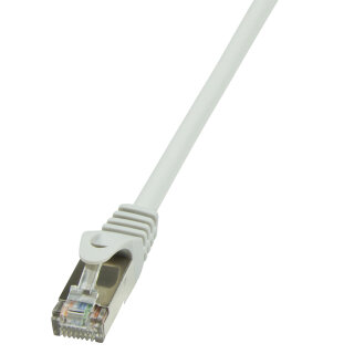 Patchkabel Cat.5e F/UTP, grau, 2m