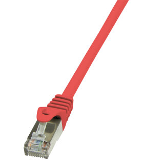 Patchkabel Cat.5e F/UTP, rot, 0,5m