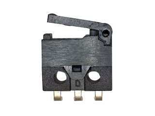 Kleiner Mikroschalter 6 V 0.3A mit Hebel rechts