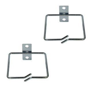 Kabelführungsbügel 80 x 80 mm für 19" Schränke, 2 Stück