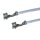 Litze mit zwei Crimpkontakten für JST PH Buchse, UL1007, AWG 26, 30 cm, weiß