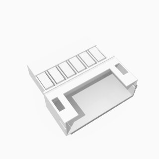 JST PH kompatibles Leergehäuse Stecker 6 polig
