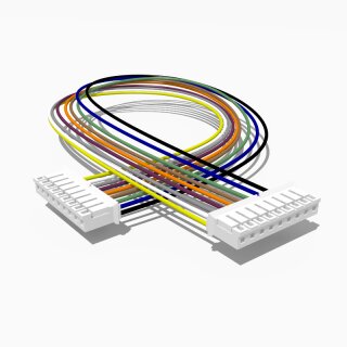 Kabel mit zwei JST PH Buchsen, 9 polig, 30 cm, AWG 26, UL1007