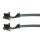 Litze mit zwei Crimpkontakten für JST-XH Buchse, UL1007, AWG 24, 30 cm, grau