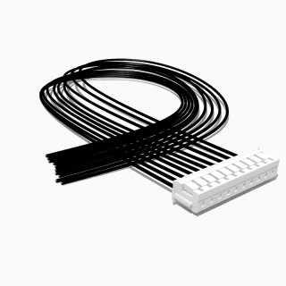 JST ZH Buchse mit 20 cm Kabel 10 polig, AWG 24, UL1571