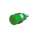 Einbaubuchse 4 mm Grün