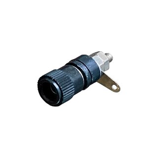 Polklemme 4 mm Schwarz