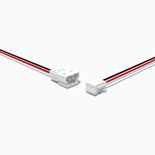 Kabelset der Serie JST ZH/ZM mit je 20 cm Kabel 2 polig, AWG 30, UL1571