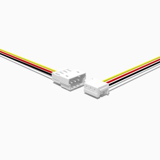 Kabelset der Serie JST ZH/ZM mit je 20 cm Kabel 3 polig, AWG 30, UL1571