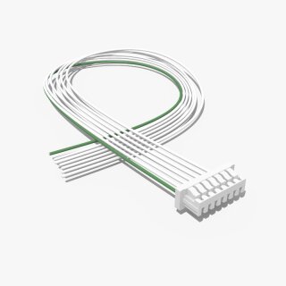 Micro JST Kabel mit einer Molex PicoBlade Buchse 20 cm, 7 polig, AWG 30, UL1571