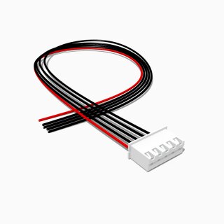 JST XH Buchse mit 30 cm Kabel 5 polig, AWG 24, UL1007