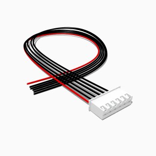 JST XH Buchse mit 30 cm Kabel 6 polig, AWG 24, UL1007