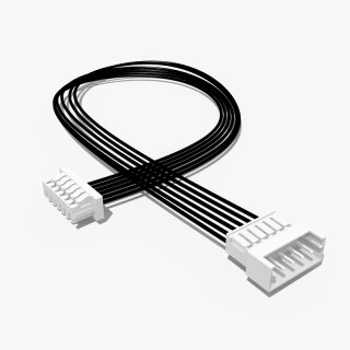 Micro JST Kabel mit Molex PicoBlade Buchse/Stecker 16 cm 6 polig, AWG 28, UL1571