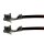 Litze mit zwei Crimpkontakten für JST-XH Buchse, UL1007, AWG 24, 20 cm, schwarz