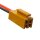 JAE IL Buchse mit 15 cm Kabel, 2 polig, AWG 26, UL1007