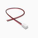 CH3.96-Y Buchse mit 20 cm Kabel, 2 polig, AWG 22, UL1007