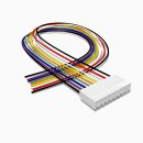 CH3.96-Y Buchse mit 20 cm Kabel, 9 polig, AWG 22, UL1007