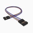 Kabel mit zwei Harwin M20 Buchsen 30 cm 4 polig, AWG 26,...
