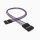 Kabel mit zwei Harwin M20 Buchsen 30 cm 4 polig, AWG 26, UL1007