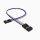 Kabel mit zwei Harwin M20 Buchsen 30 cm 3 polig, AWG 26, UL1007