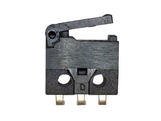 Kleiner Mikroschalter 6 V 0.3A mit Hebel links