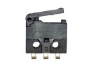 Kleiner Mikroschalter 6 V 0.3A mit Hebel links