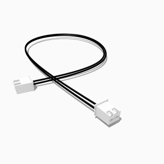 Kabel mit zwei JST XH Buchsen, 2 polig, 10 cm, AWG 24, UL1007