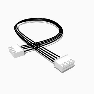 Kabel mit zwei JST XH Buchsen, 4 polig, 10 cm, AWG 24, UL1007