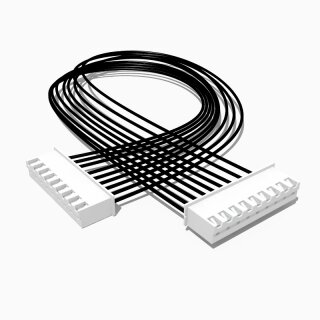 Kabel mit zwei JST XH Buchsen, 9 polig, 10 cm, AWG 24, UL1007