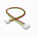 Kabel mit zwei JST ZH Buchsen 50 cm 4 polig, AWG 26, UL1007