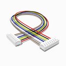 Kabel mit zwei JST ZH Buchsen 50 cm 8 polig, AWG 26, UL1007