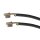 Litze mit zwei Crimpkontakten für JST VH Buchse, UL1007, AWG 22, 10 cm, schwarz