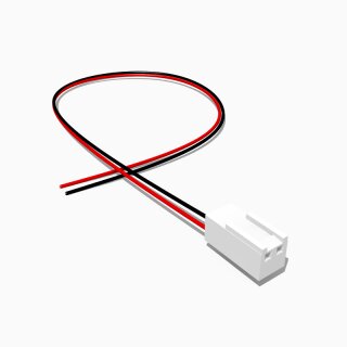 KF 2510 Buchse mit 20 cm Kabel, 2 polig, AWG 26, UL1007