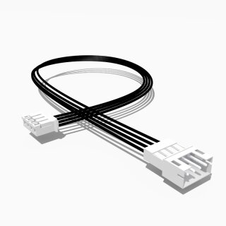 JST PH komp. Verlängerungskabel 4 polig, UL1571, AWG 24, 50 cm