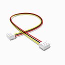 Kabel mit zwei JST ZH Buchsen 50 cm 3 polig, AWG 26, UL1007