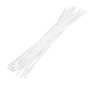 Kabelbinder, PA66, 100 Stk., transparent, B: 4,4 mm, L:...